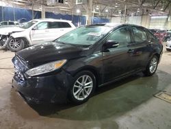 Salvage cars for sale at Woodhaven, MI auction: 2017 Ford Focus SE