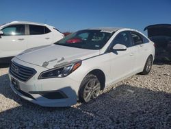 Salvage cars for sale at Taylor, TX auction: 2017 Hyundai Sonata SE