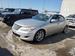 Salvage cars for sale at New Orleans, LA auction: 2011 Hyundai Genesis 4.6L