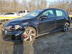 Volkswagen salvage cars for sale: 2019 Volkswagen GTI S