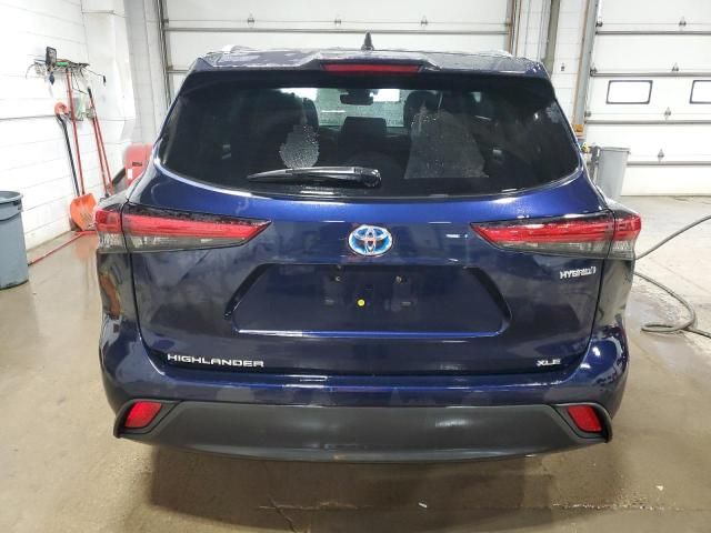 2021 Toyota Highlander Hybrid XLE