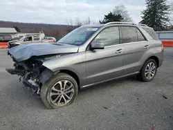 Mercedes-Benz salvage cars for sale: 2016 Mercedes-Benz GLE 350 4matic