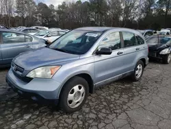 Salvage cars for sale at Austell, GA auction: 2009 Honda CR-V LX