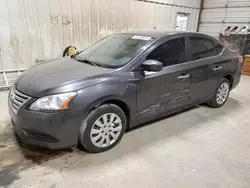 Salvage cars for sale at Abilene, TX auction: 2014 Nissan Sentra S