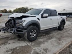 Salvage cars for sale from Copart Corpus Christi, TX: 2018 Ford F150 Raptor