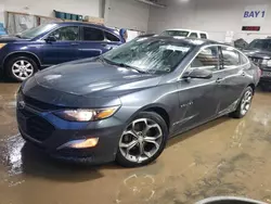 Salvage cars for sale at Elgin, IL auction: 2019 Chevrolet Malibu RS