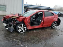 Salvage cars for sale at Tulsa, OK auction: 2016 Dodge Dart GT