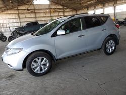 Salvage cars for sale from Copart Phoenix, AZ: 2014 Nissan Murano S