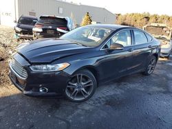 Salvage cars for sale at Exeter, RI auction: 2014 Ford Fusion Titanium