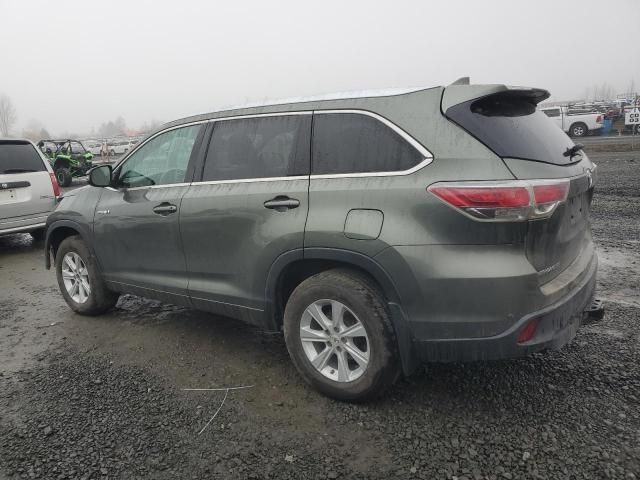 2015 Toyota Highlander Hybrid Limited