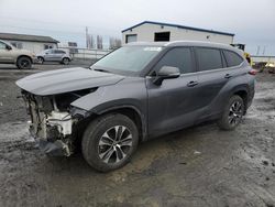 Salvage cars for sale from Copart Airway Heights, WA: 2021 Toyota Highlander XLE