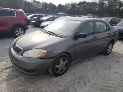 Salvage cars for sale at Ellenwood, GA auction: 2007 Toyota Corolla CE