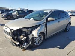 Salvage cars for sale at Grand Prairie, TX auction: 2018 Ford Focus SE