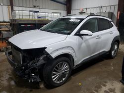 Salvage cars for sale from Copart West Mifflin, PA: 2019 Hyundai Kona SEL