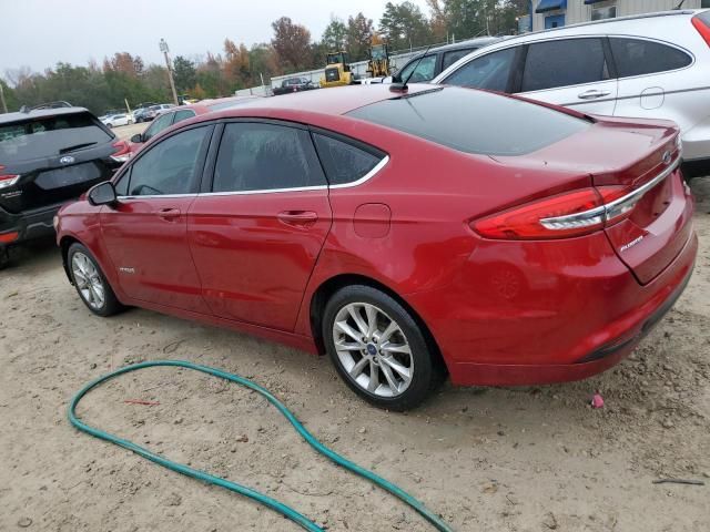 2017 Ford Fusion SE Hybrid