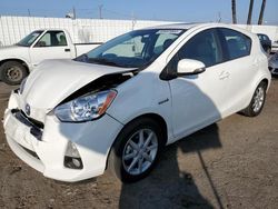 Salvage cars for sale at Van Nuys, CA auction: 2012 Toyota Prius C