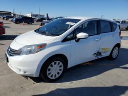 Nissan Versa salvage cars for sale: 2016 Nissan Versa Note S