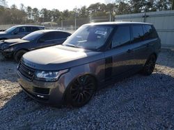 Salvage cars for sale at Ellenwood, GA auction: 2016 Land Rover Range Rover Supercharged