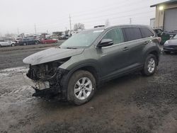 Salvage cars for sale at Eugene, OR auction: 2015 Toyota Highlander Hybrid Limited