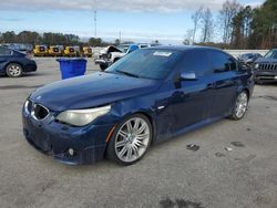 Salvage cars for sale at Dunn, NC auction: 2008 BMW 550 I