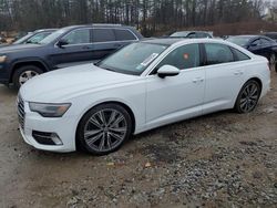 Salvage cars for sale at North Billerica, MA auction: 2020 Audi A6 Premium