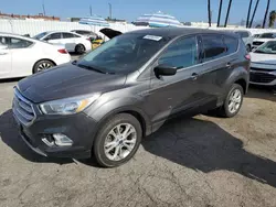 Salvage cars for sale at Van Nuys, CA auction: 2017 Ford Escape SE