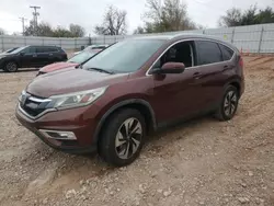 Salvage cars for sale at Oklahoma City, OK auction: 2015 Honda CR-V Touring