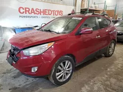 Salvage cars for sale at Columbia, MO auction: 2012 Hyundai Tucson GLS