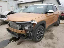 Salvage cars for sale at Pekin, IL auction: 2024 Chevrolet Trailblazer Active