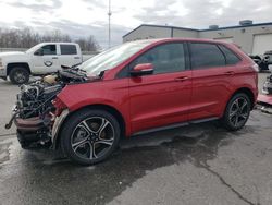 Salvage cars for sale from Copart Rogersville, MO: 2021 Ford Edge ST