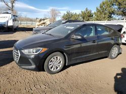 Salvage cars for sale at Littleton, CO auction: 2017 Hyundai Elantra SE