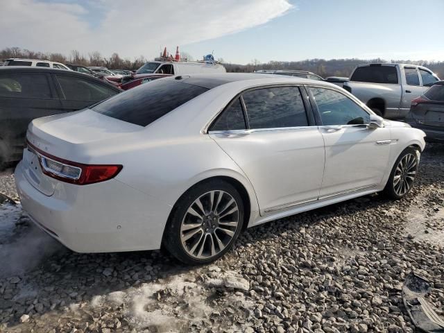 2017 Lincoln Continental Reserve