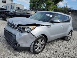 Salvage cars for sale at Opa Locka, FL auction: 2016 KIA Soul +