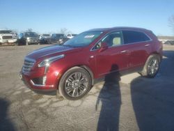 Salvage cars for sale at Kansas City, KS auction: 2017 Cadillac XT5 Premium Luxury