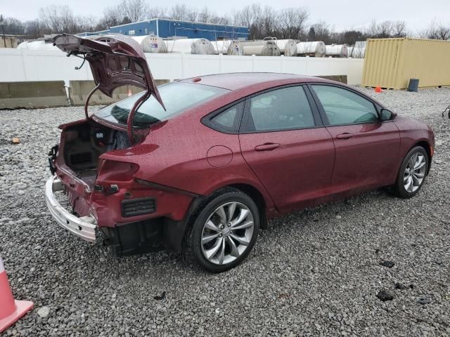 2016 Chrysler 200 S