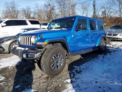 Salvage cars for sale from Copart Marlboro, NY: 2024 Jeep Wrangler Sahara