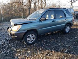 Salvage cars for sale from Copart Cicero, IN: 2008 KIA Sportage LX