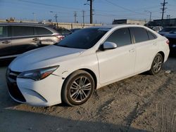 Salvage cars for sale at Los Angeles, CA auction: 2015 Toyota Camry LE