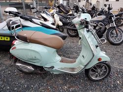 Vespa Primavera salvage cars for sale: 2022 Vespa PRIMAVERA/SPRINT 50