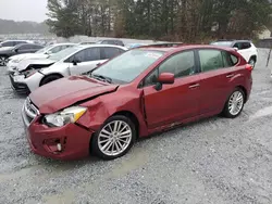 Subaru Impreza salvage cars for sale: 2012 Subaru Impreza Limited