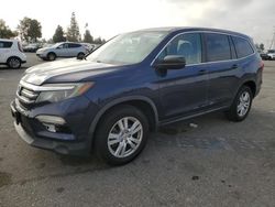 Salvage cars for sale from Copart Rancho Cucamonga, CA: 2018 Honda Pilot LX