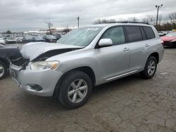 Toyota salvage cars for sale: 2010 Toyota Highlander