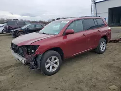 Salvage cars for sale at Windsor, NJ auction: 2010 Toyota Highlander SE