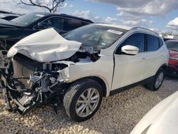 Salvage cars for sale at San Antonio, TX auction: 2018 Nissan Rogue Sport S