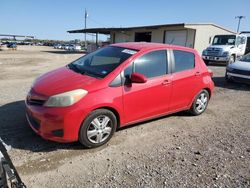 Salvage cars for sale at Temple, TX auction: 2013 Toyota Yaris