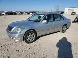 Salvage cars for sale at Kansas City, KS auction: 2005 Lexus LS 430