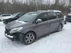 Toyota Sienna Vehiculos salvage en venta: 2019 Toyota Sienna SE