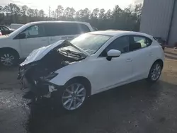 Salvage cars for sale at Harleyville, SC auction: 2017 Mazda 3 Touring