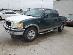 Ford salvage cars for sale: 2001 Ford F150 Supercrew