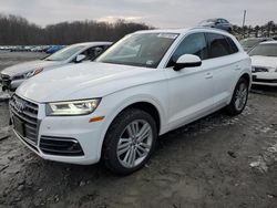 Salvage cars for sale at Windsor, NJ auction: 2018 Audi Q5 Prestige